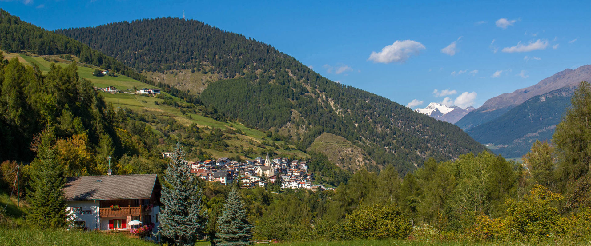 Sulden View of the village of Sulden.