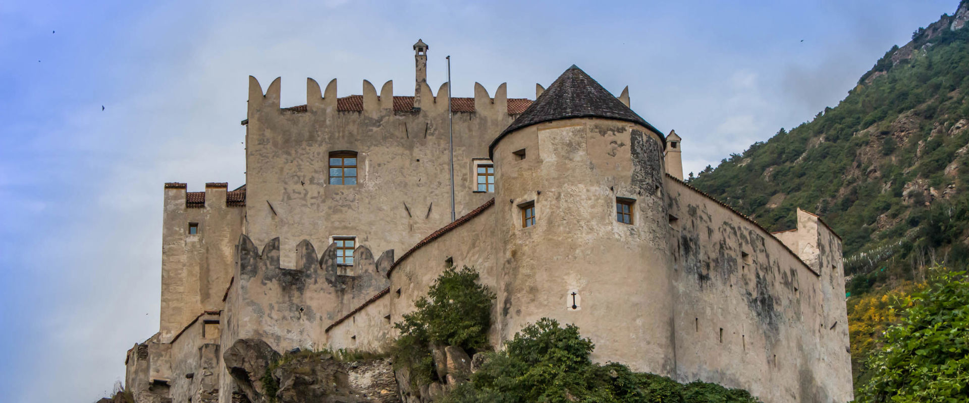 Kastelbell Kastelbell Castle is enthroned on a rocky outcrop.