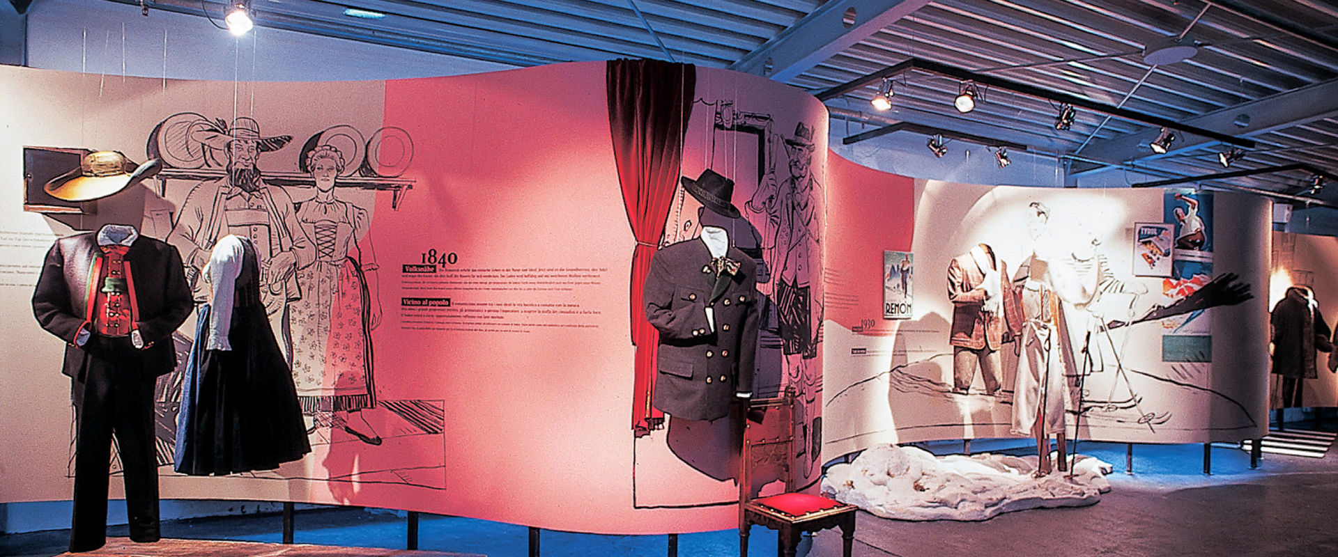 Typical clothing made of loden.