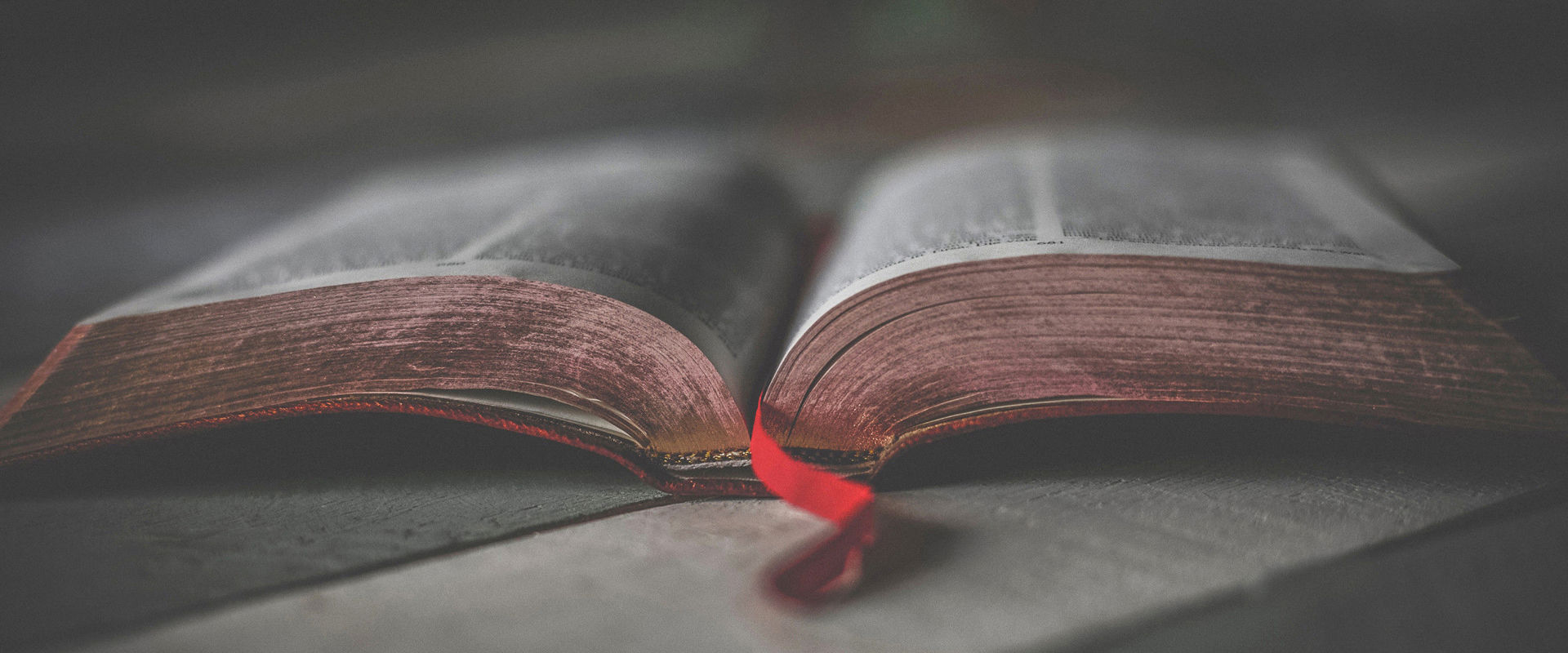 Book Open book with bookmark.