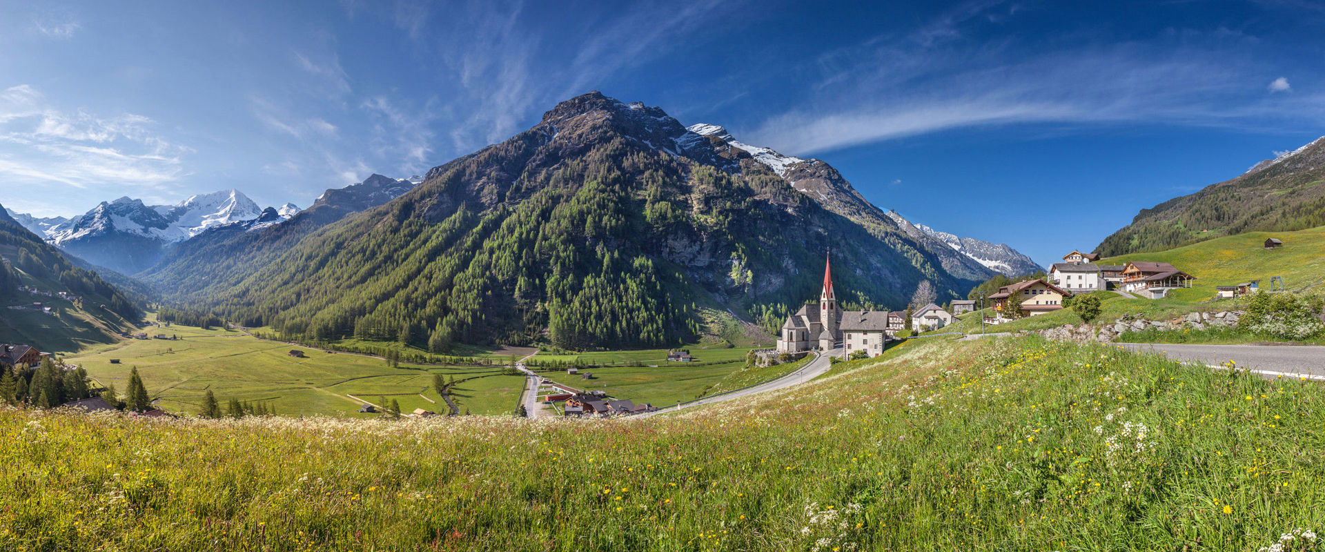 Rein in Taufers Panoramic view  Rein in Taufers