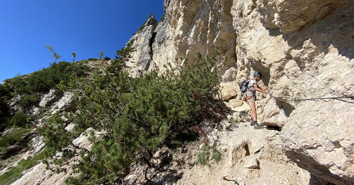 Mt. Roen fixed-rope route | Southern South Tyrol